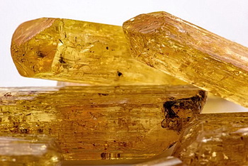 ”Detail of topaz minerals"