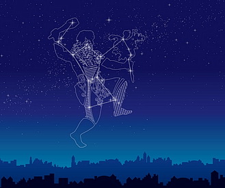 Constellation-OrIon-Showing-the-Hunter.