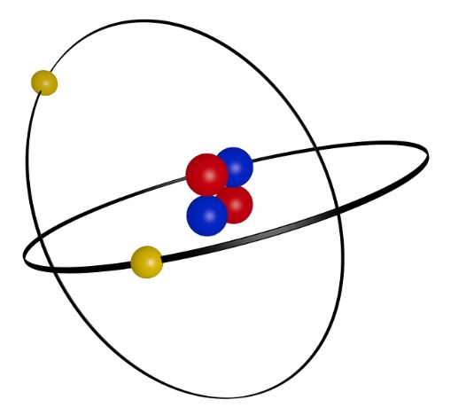Illustration of an atom's valence electrons