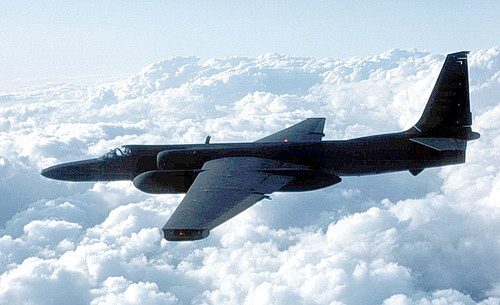 U2 Spy Plane in the air