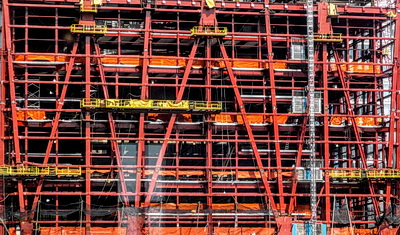 Steel Columns and beams of 1 World Trade Center