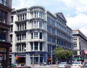 Cast iron buildings NYC