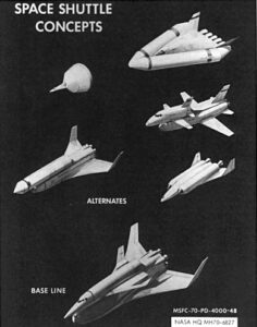 Early space shuttle concept