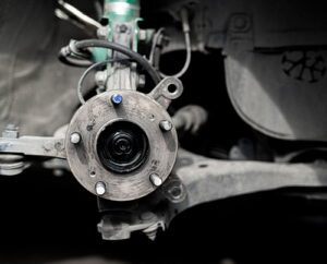 Drive shaft of car, bearing, wheel bolt and joint of steering rack 